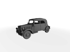 Horch 901-40 Kfz.1 - Rommel - ​​​​​​​Verdeck geschlossen