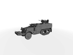 M13 50mm M33 Twin HMG Flak ​​​​​​​Halbkette