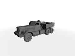 M19 Panzer-Transporter gepanzerte Frontscheibe Pritsche