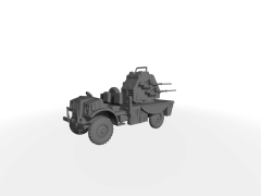 Chevrolet CMP F60L Quad-Polsten-FlaK ​​​​​​​Transport-Modus