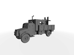 Armadillo Mk. III SPG ​​​​​​​Selbstfahrlafette improvisiertes gepanzertes Fahrzeug