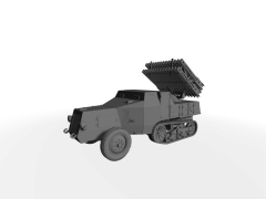 S 307(f) ​​​​​​​Vielfachwerfer 21. Panzerdivision Normandie 1944