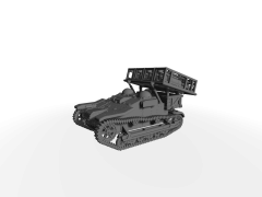 Selbstfahrlafette 28-32cm UE(f) 21. Panzerdivision Normandie 1944