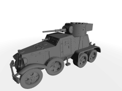 BA-6 schwerer Radpanzer
