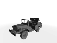 Dodge WC-55 mit 37mm Kanone ​​​​​​​Leichter Panzerjäger