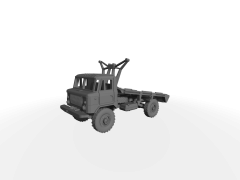 GAZ-66 DPP-40 für Luftlande-Ponton-System