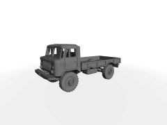 GAZ-66 flache Pritsche