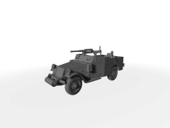 M3A1 Scout Car White Car ​​​​​​​leichter gepanzerter Spähwagen