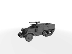 M4 Mörser-Träger M1 81mm Mörser ​​​​​​​Halbkette