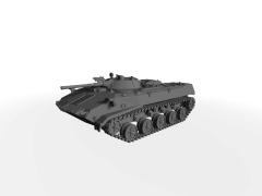 BMD-1 ​​​​​​​Luftgeschütztes amphibisches Schützenpanzerfahrzeug