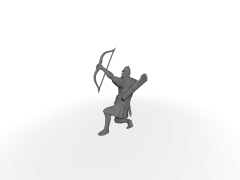 Sagittarii 06 mit Kompositbogen Fernkampfunterstützung