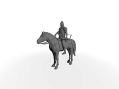 Römische berittene Einheit 06 teil der Auxiliartruppen berittene Bogenschützen